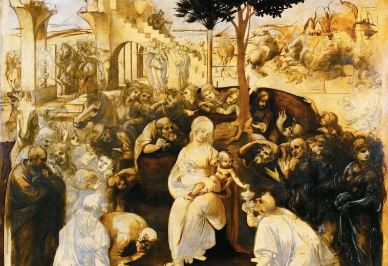 [VIDEO] IL VANGELO DIPINTO: Leonardo da Vinci “Adorazione dei Magi” (1481 – 1482), Galleria degli Uffizi, Firenze