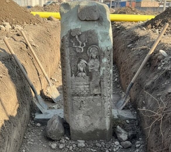 Tesoro dall’Alto Medioevo emerge da uno scavo del gas in Armenia