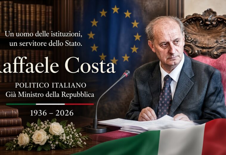 Addio all’ex Ministro Raffaele Costa simbolo di una politica che non esiste più