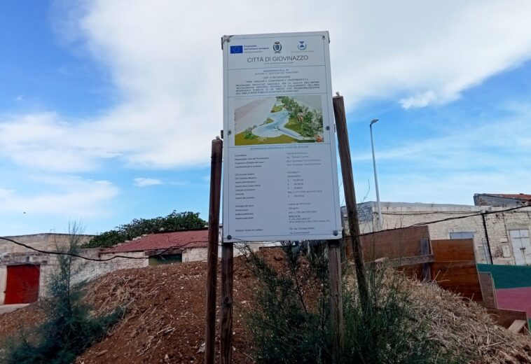 GIOVINAZZO, UN APPALTO SENZA FINE QUELLO DEL RECUPERO COME PARCO PUBBLICO DELL’AREA IN ZONA “LA CAPPELLA”